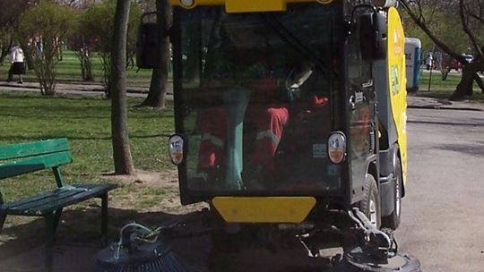 ZUK testuje nową zamiatarkę