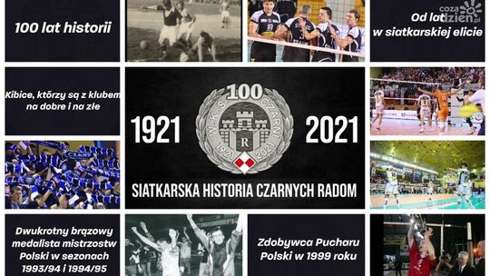 Zwiastun filmu "1921-2021. Siatkarska historia Czarnych Radom" [WIDEO]