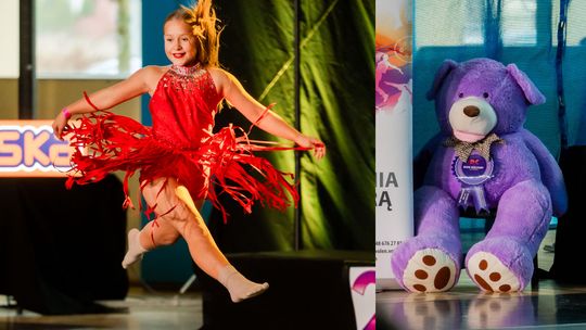 Zwoleń zamienił się w stolicę tańca! "Miś Andrzej" pojechał do Dęblina