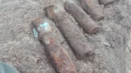 Zwoleń. Znaleziono sześć niewybuchów z II wojny światowej