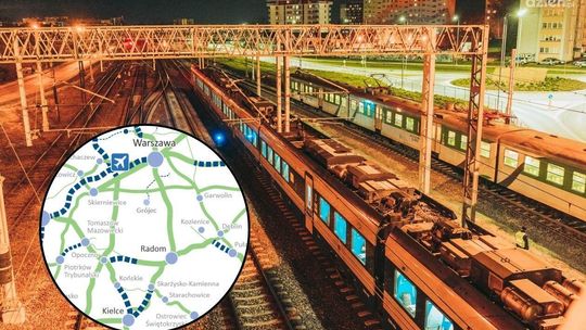 Zwrot akcji w sprawie Zintegrowanej Sieci Kolejowej przez Radom? "Prace zakończą się jesienią"