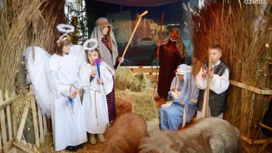 Żywa szopka na Michałowie