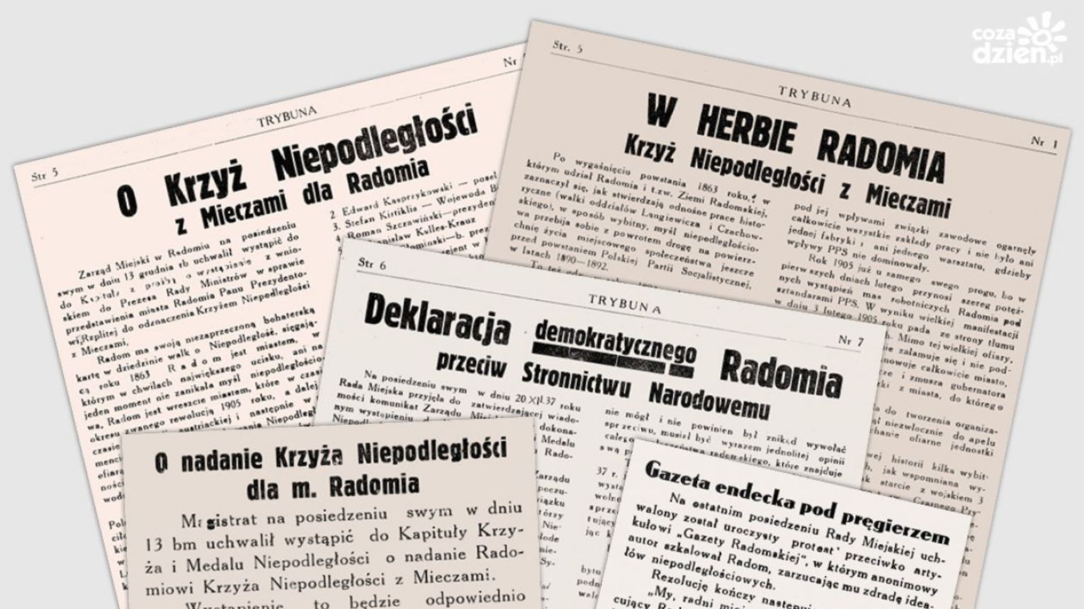 Z pożółkłych szpalt. Zagożdżon czy Pionki?