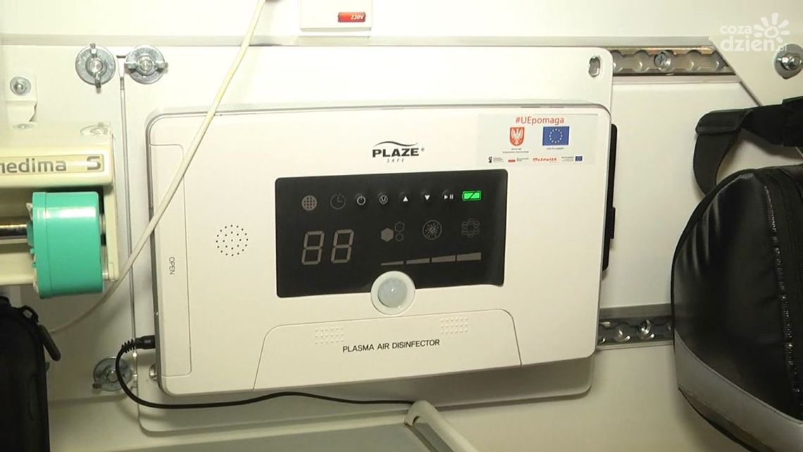 10 dezynfektorów ambulansowych otrzymało pogotowie w Radomiu