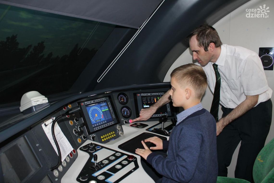 10-latek z Radomia maszynistą