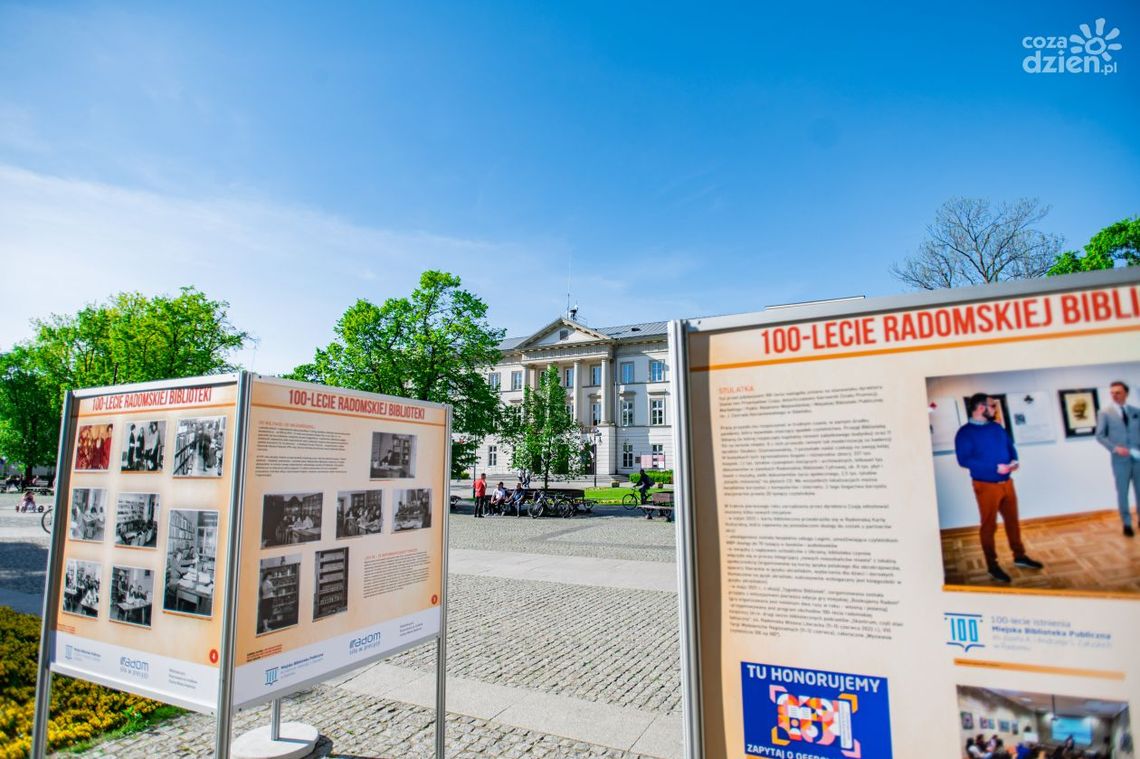 100-lecie MBP: Na placu Corazziego można oglądać wystawę 100-lecie MBP: Na placu Corazziego można oglądać wystawę