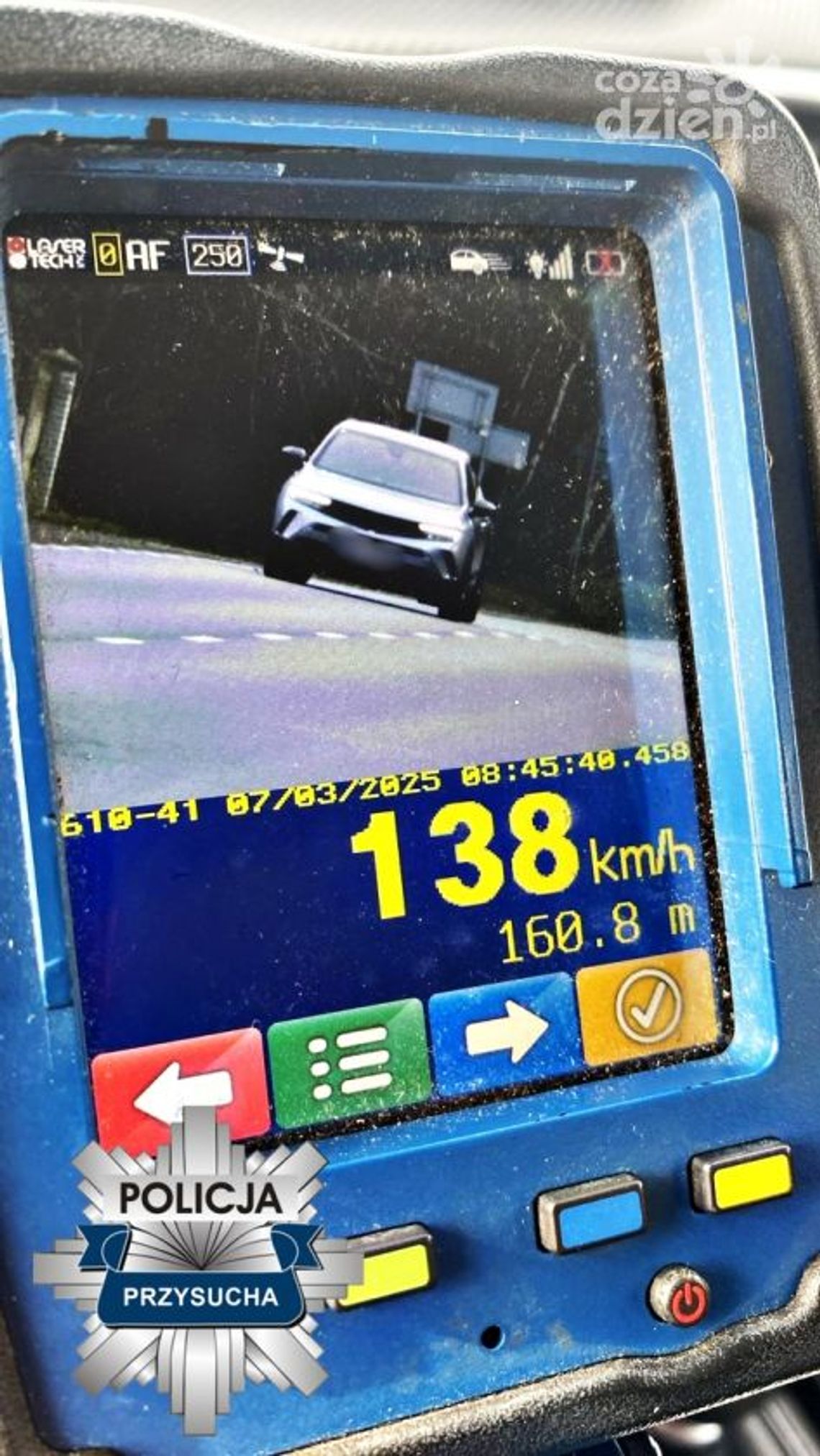 138 km/h w zabudowanym