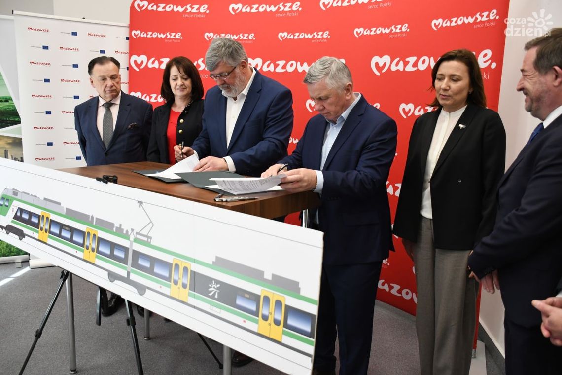 14 nowych pociągów FLIRT dla Kolei Mazowieckich