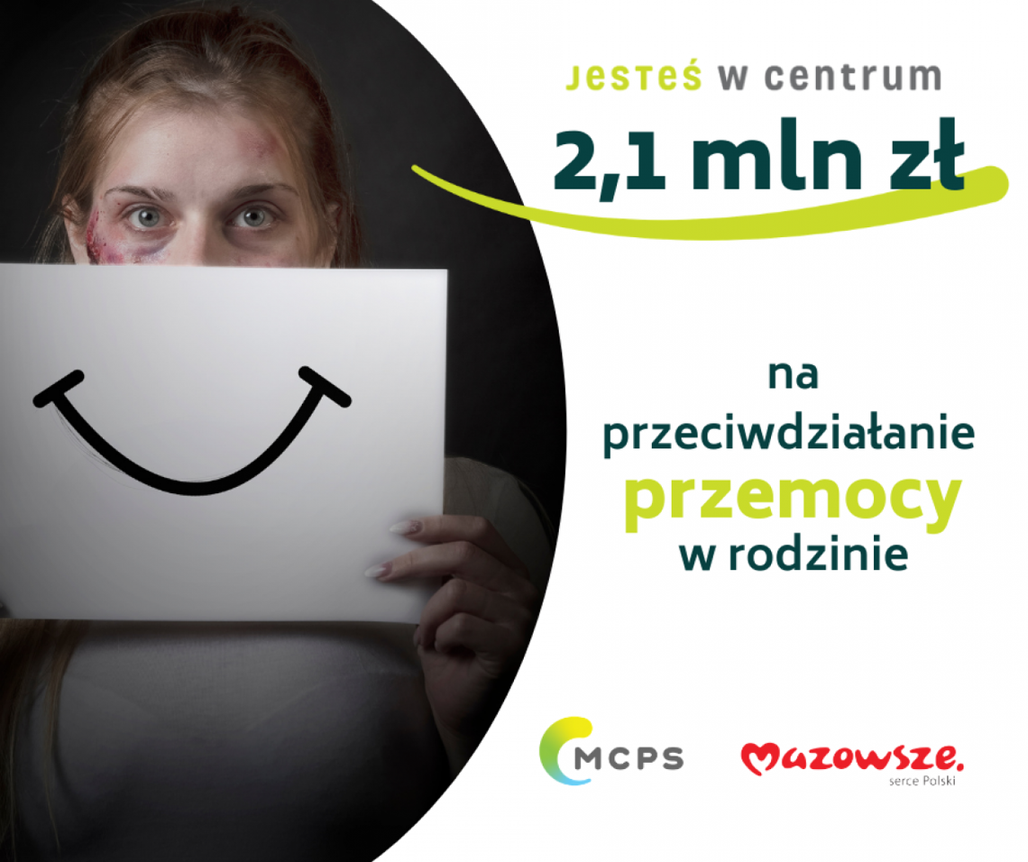 2,1 mln na przeciwdziałanie przemocy w rodzinie