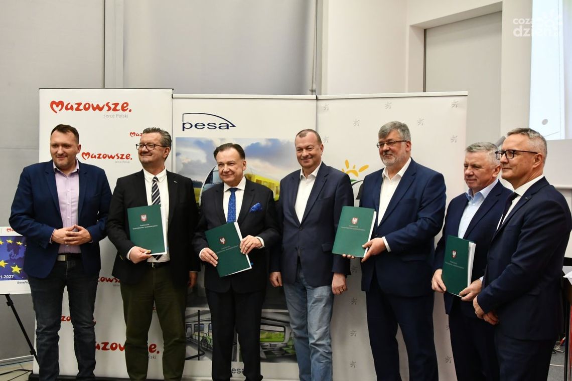 20 pociągów dla Kolei Mazowieckich 20 pociągów dla Kolei Mazowieckich