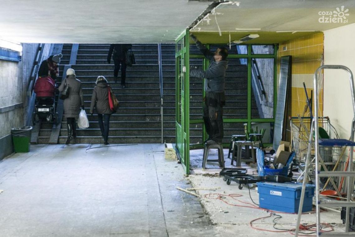 20 stycznia zamkną dworcowy tunel. Zaczyna się remont