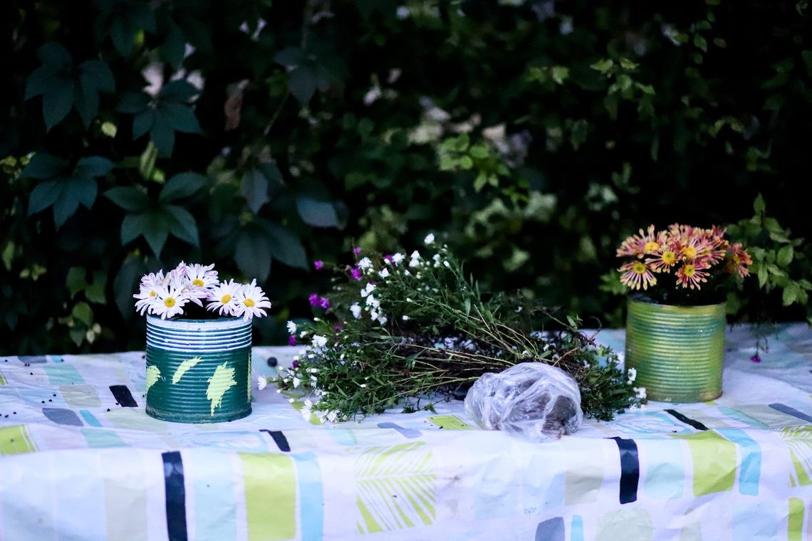 Zasiej, stwórz, rozkwitnij - warsztaty twórcze i spektakl Teatru ,,Amfifi'' w Ogrodzie Społecznym