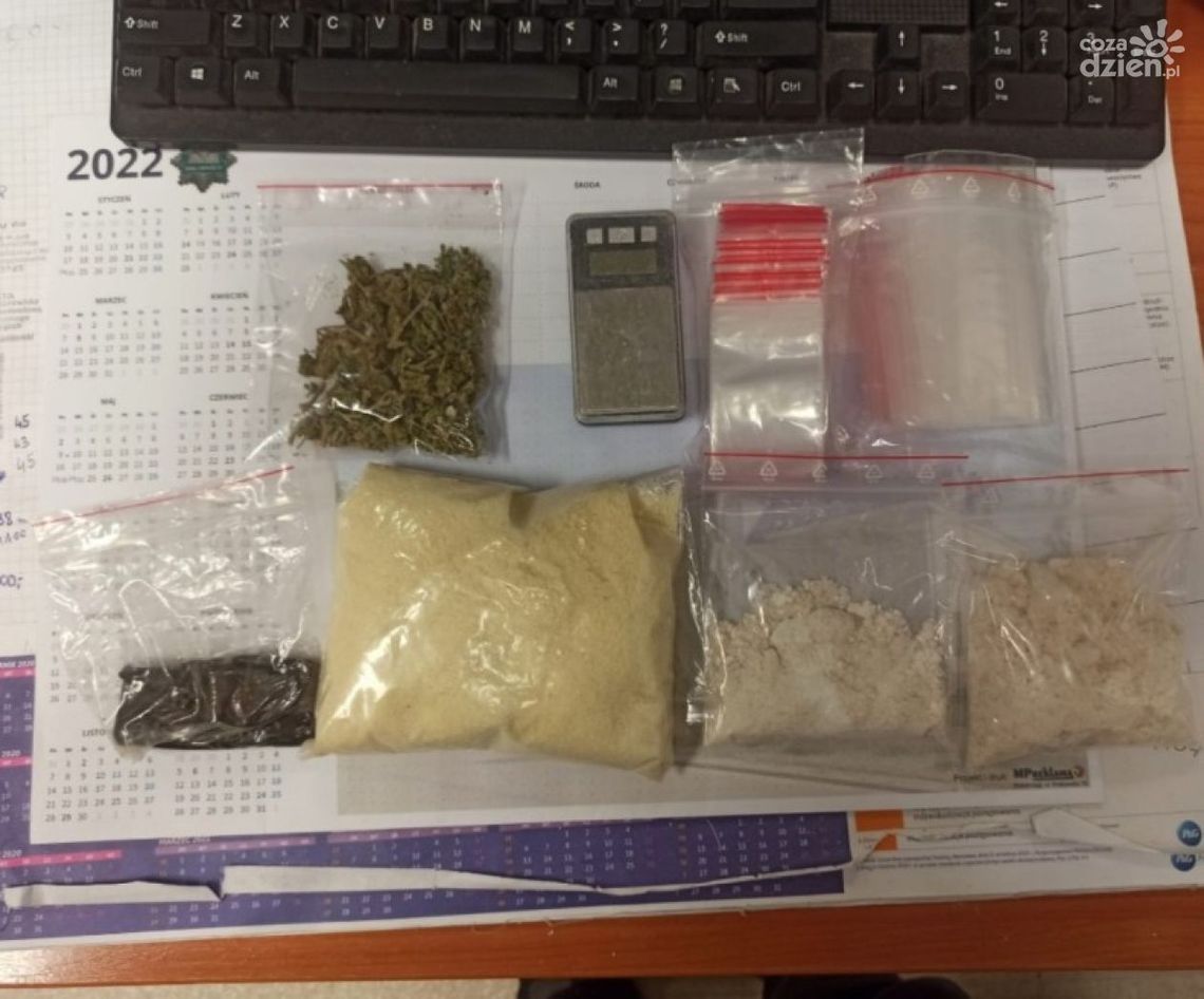 24-latek zatrzymany za narkotyki
