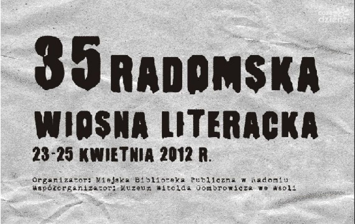 35. Radomska Wiosna Literacka