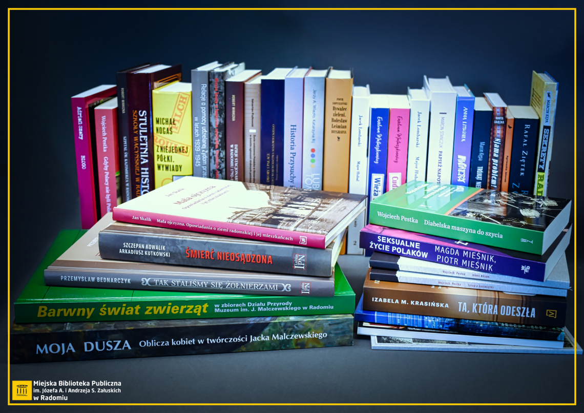 38 książek do tegorocznej Nagrody Literackiej Miasta Radomia 38 książek do tegorocznej Nagrody Literackiej Miasta Radomia