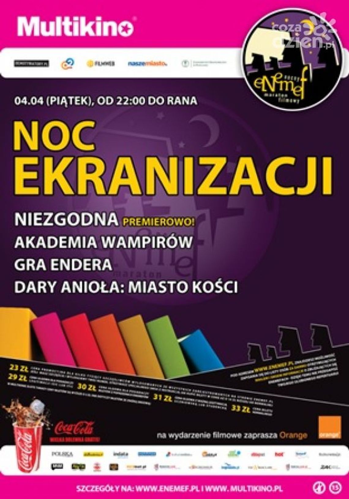 4 kwietnia "Noc ekranizacji" w Multikinie