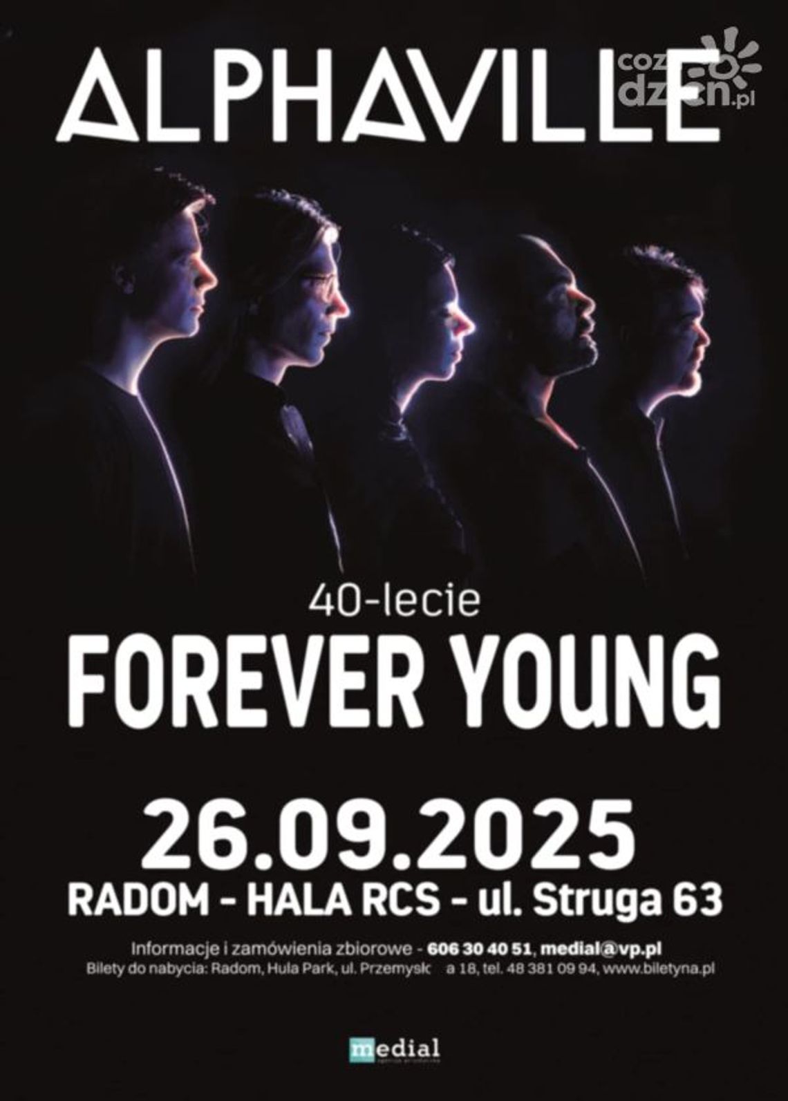 40-lecie Forever Young - Alphaville wystapi w Radomiu! 