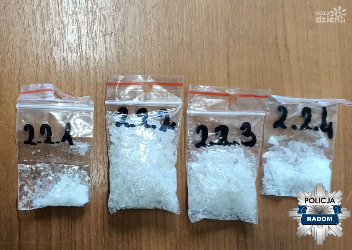 44-latka zatrzymana z narkotykami