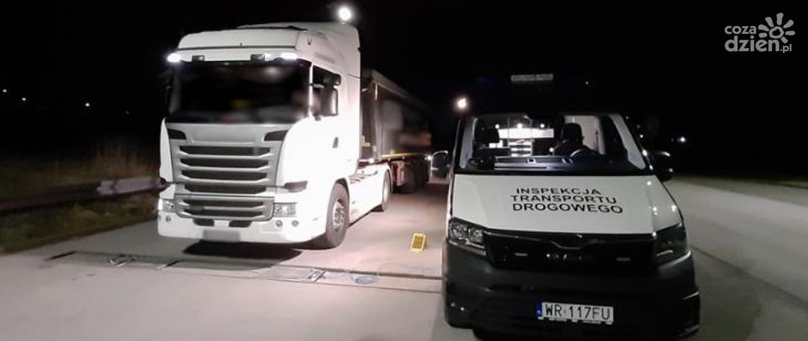 50 ton zamiast 40. Kierowca ukarany