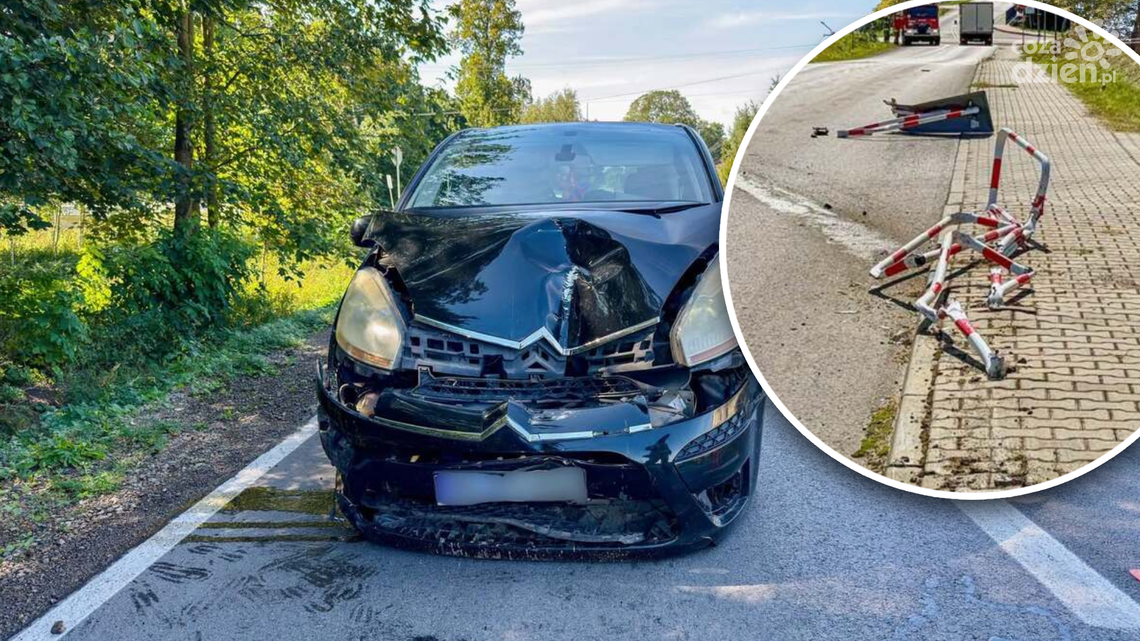 54-latek uderzył w barierki tuż przy szkole. Miał 2,5 promila 54-latek uderzył w barierki tuż przy szkole. Miał 2,5 promila