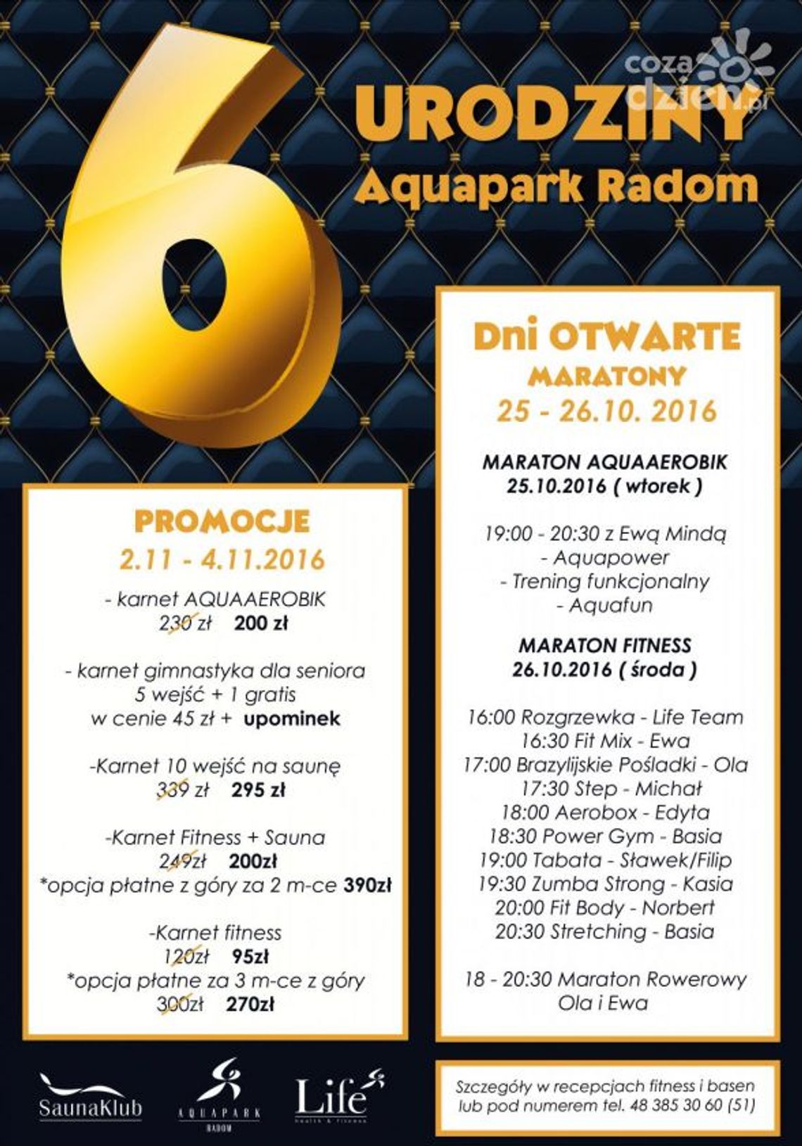 6 Urodziny Aquapark Radom
