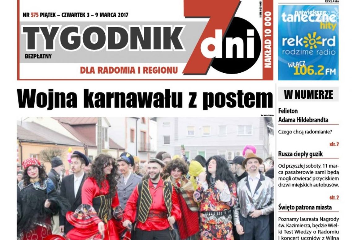 "7 Dni" na wojnie karnawału z postem!