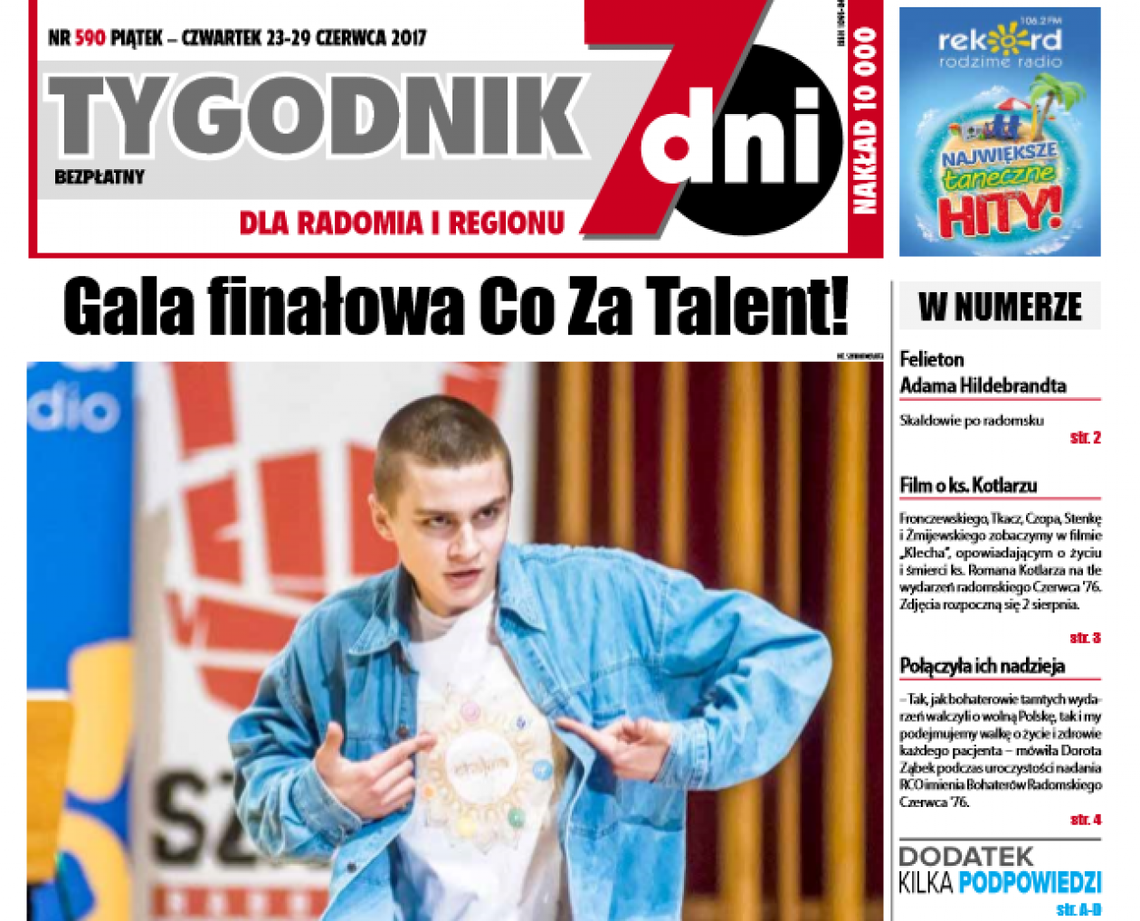 7 Dni - najnowsze wydanie. Czerwiec '76