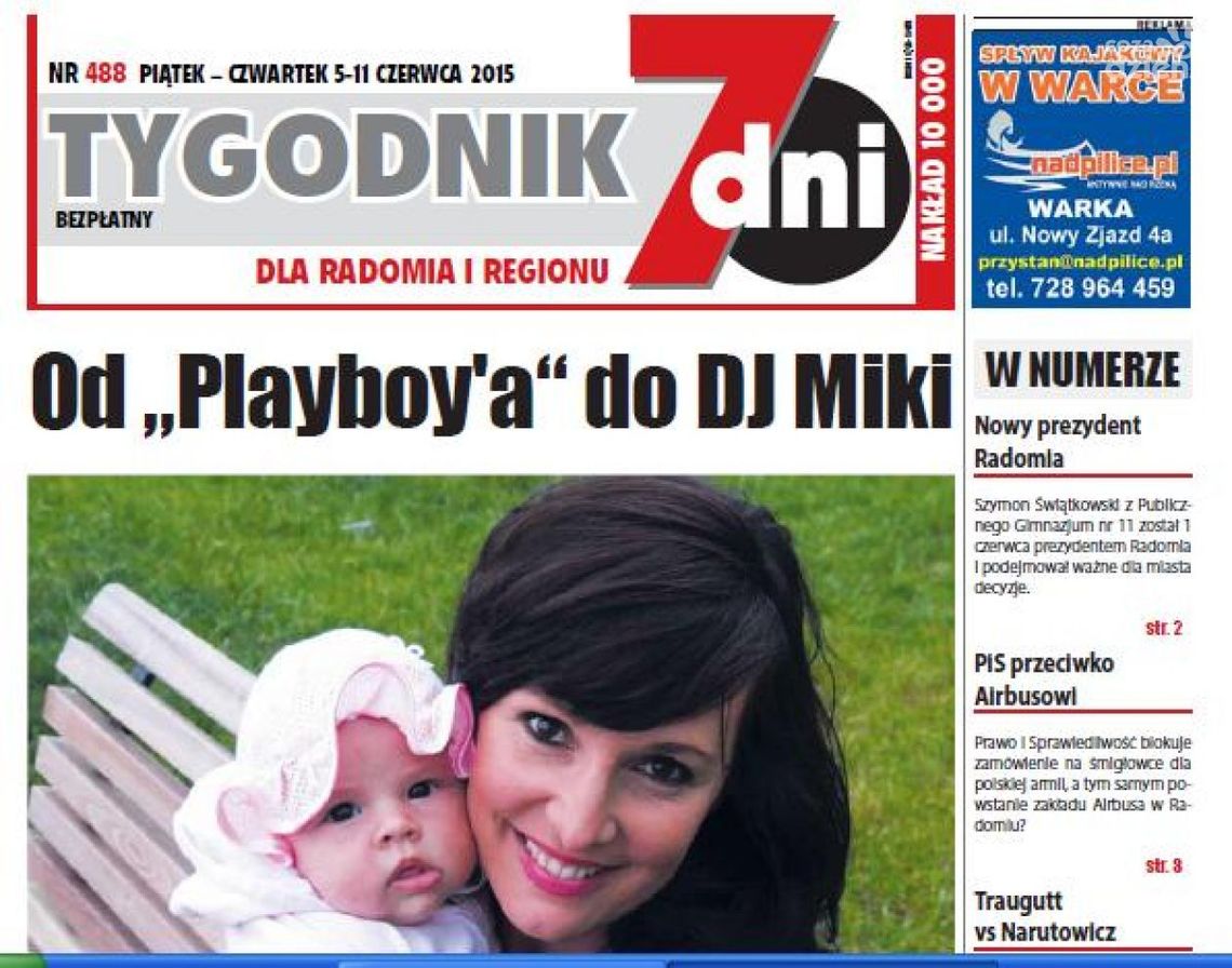 ,,7 DNI'' – NAJNOWSZY NUMER Z PROGRAMEM TV ZA DARMO! ,,7 DNI'' – NAJNOWSZY NUMER Z PROGRAMEM TV ZA DARMO!