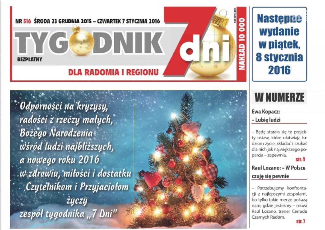 „7 DNI” POD CHOINKĘ