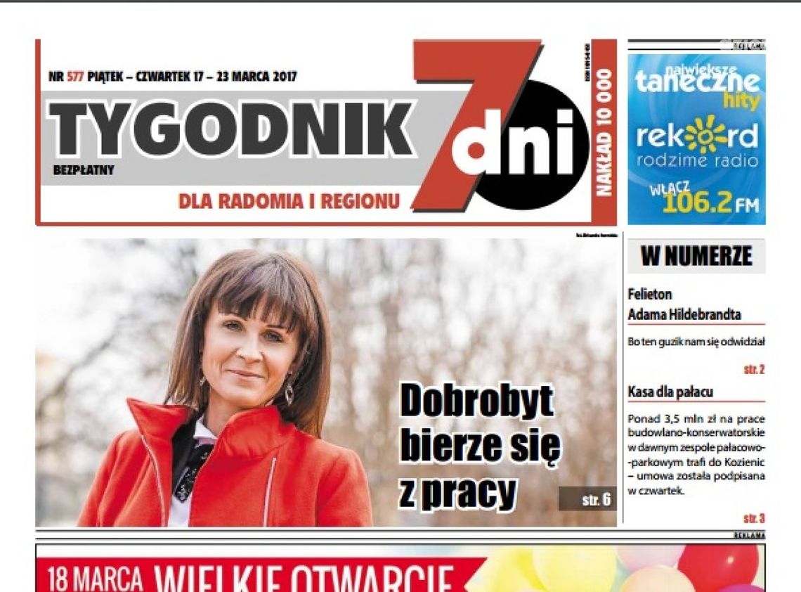 7 Dni...pracy - 7 lat dobrobytu