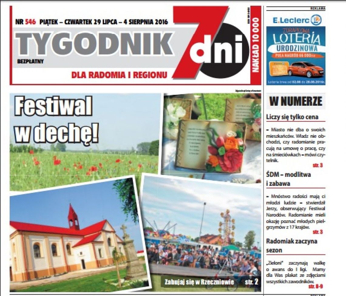 „7 DNI” – światowo, młodzieżowo, radośnie!