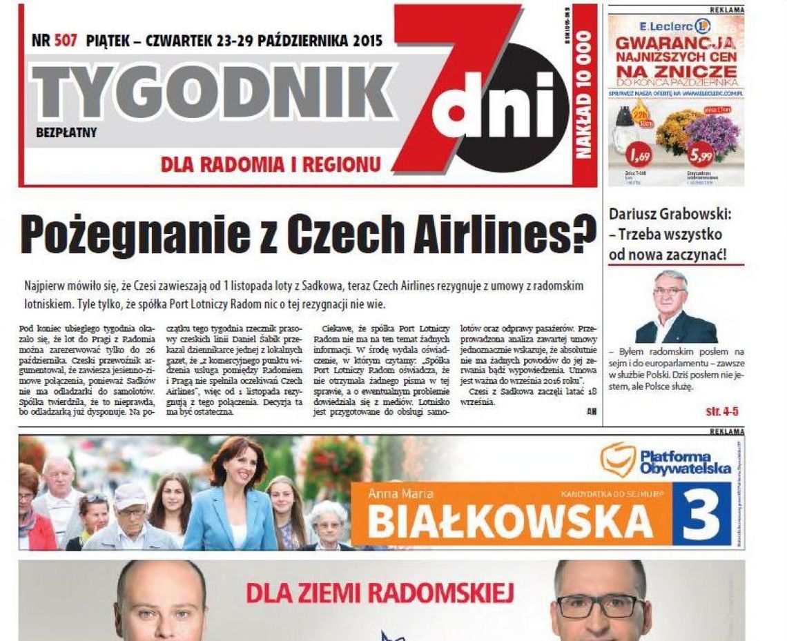 „7 DNI” TUŻ PRZED WIELKĄ NIEDZIELĄ!
