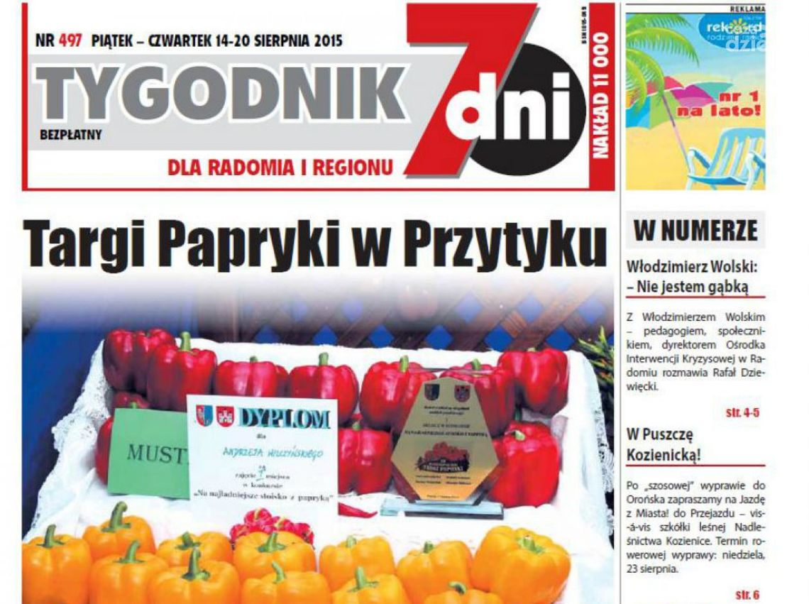 "7 DNI" UPALNYCH, REWELACYJNYCH, LETNICH I NIEZNOŚNYCH