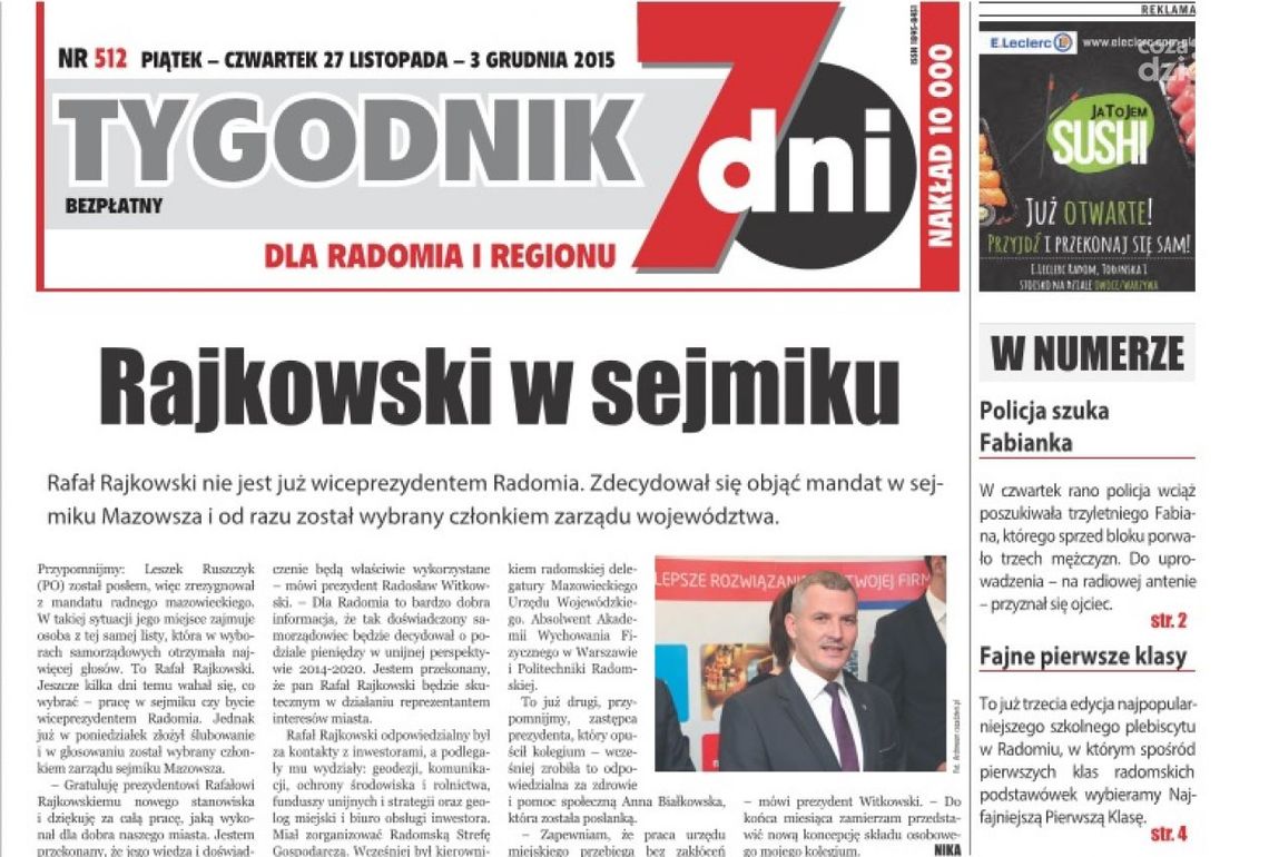 „7 DNI” W CIEKAWYCH CZASACH