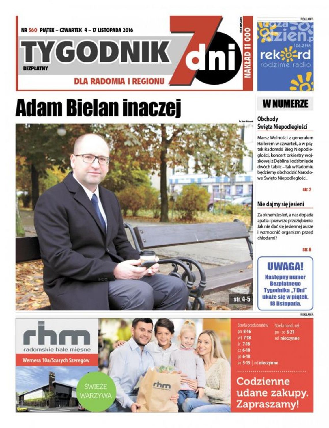 "7 Dni" w listopadowym wydaniu "7 Dni" w listopadowym wydaniu