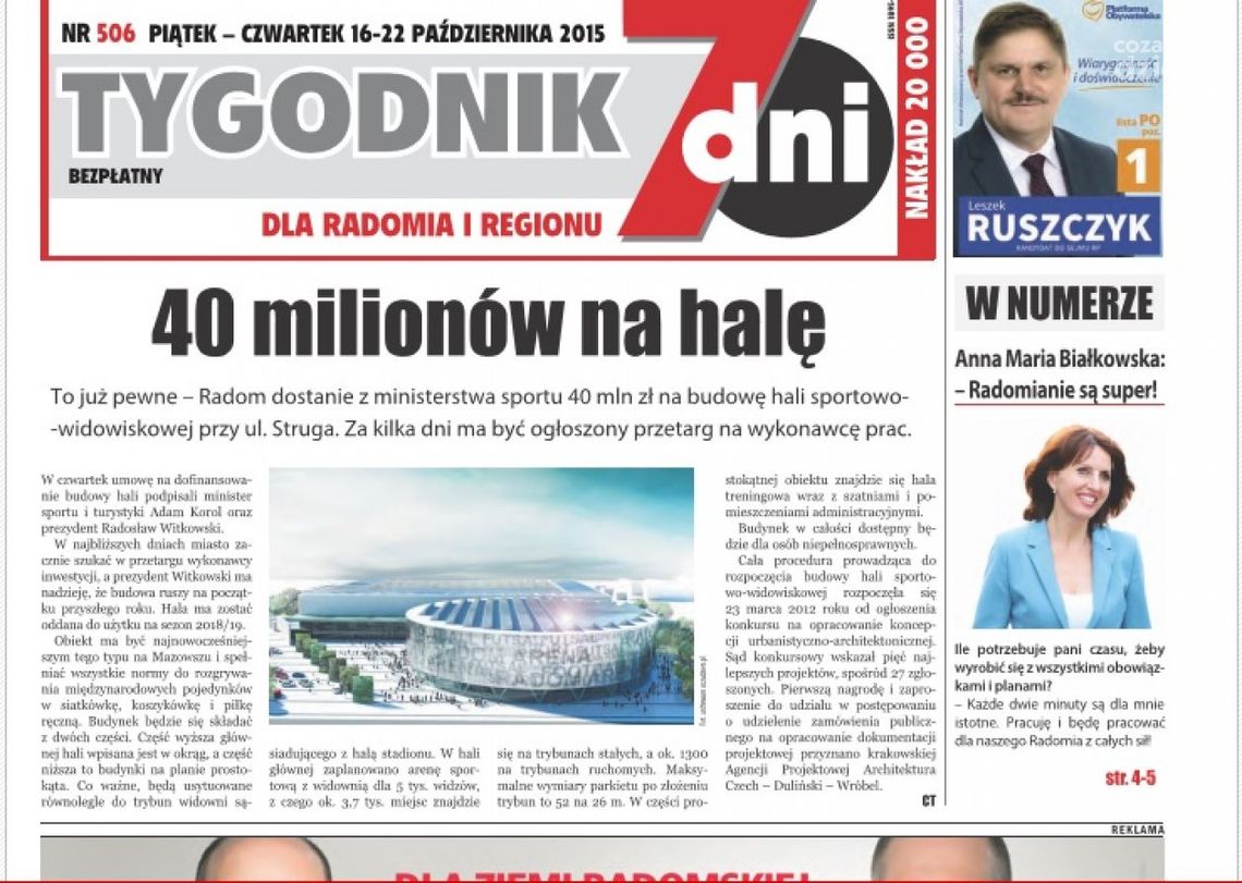 „7 DNI” W SOSIE RADOMSKIM