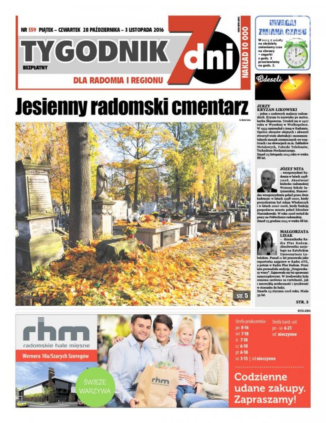 „7 DNI” W „ŻÓŁTYCH PŁOMIENIACH LIŚCI” „7 DNI” W „ŻÓŁTYCH PŁOMIENIACH LIŚCI”