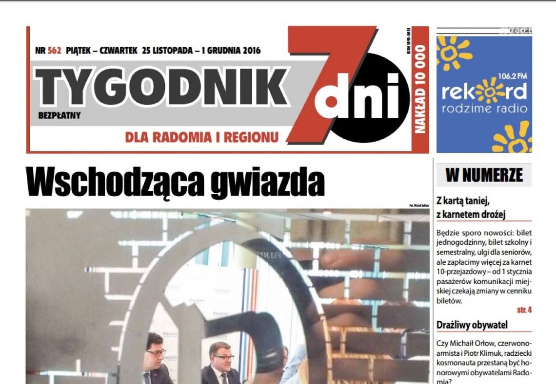 "7 Dni" wschodzących i drażliwych