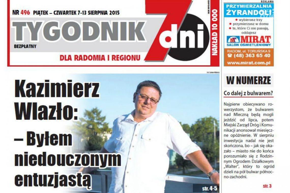 „7 DNI” Z PLAKATEM RADOMIAKA I DODATKIEM „SENIOR”!