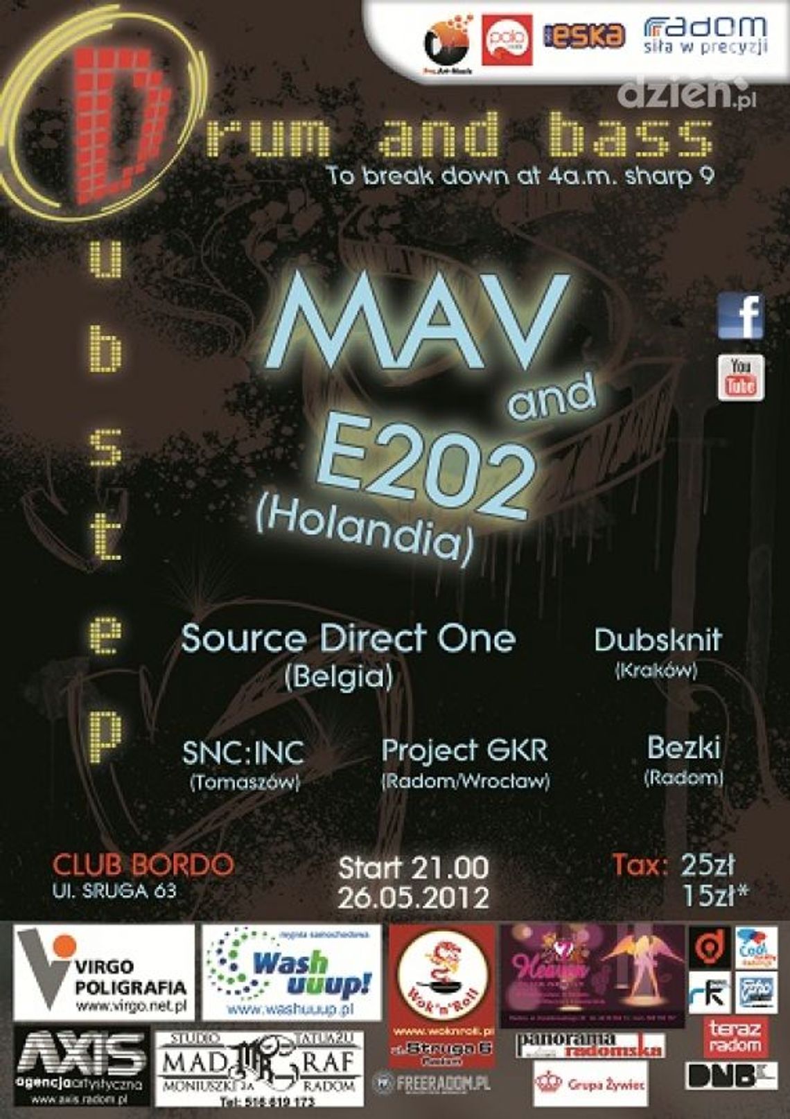 7 godzin alternatywnych brzmień drum and bass i dubstep