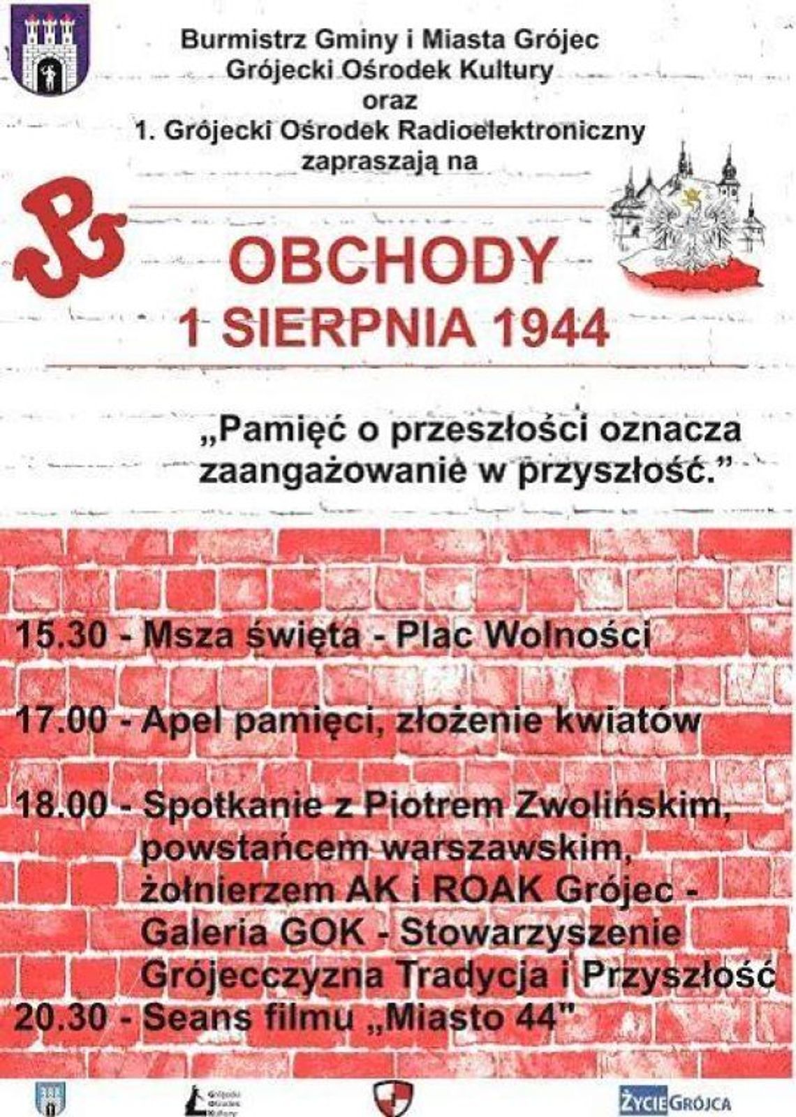 71. rocznica wybuchu Powstania Warszawskiego