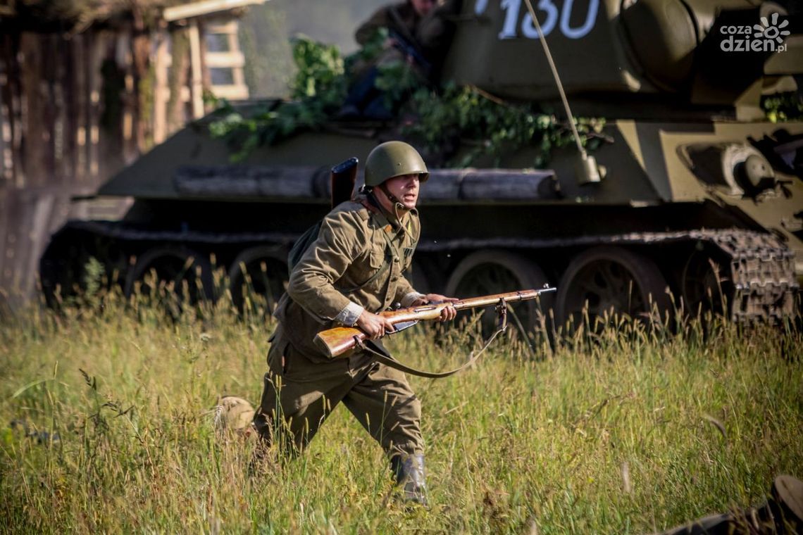 75. rocznica Bitwy pod Studziankami - rekonstrukcja (zdjęcia)