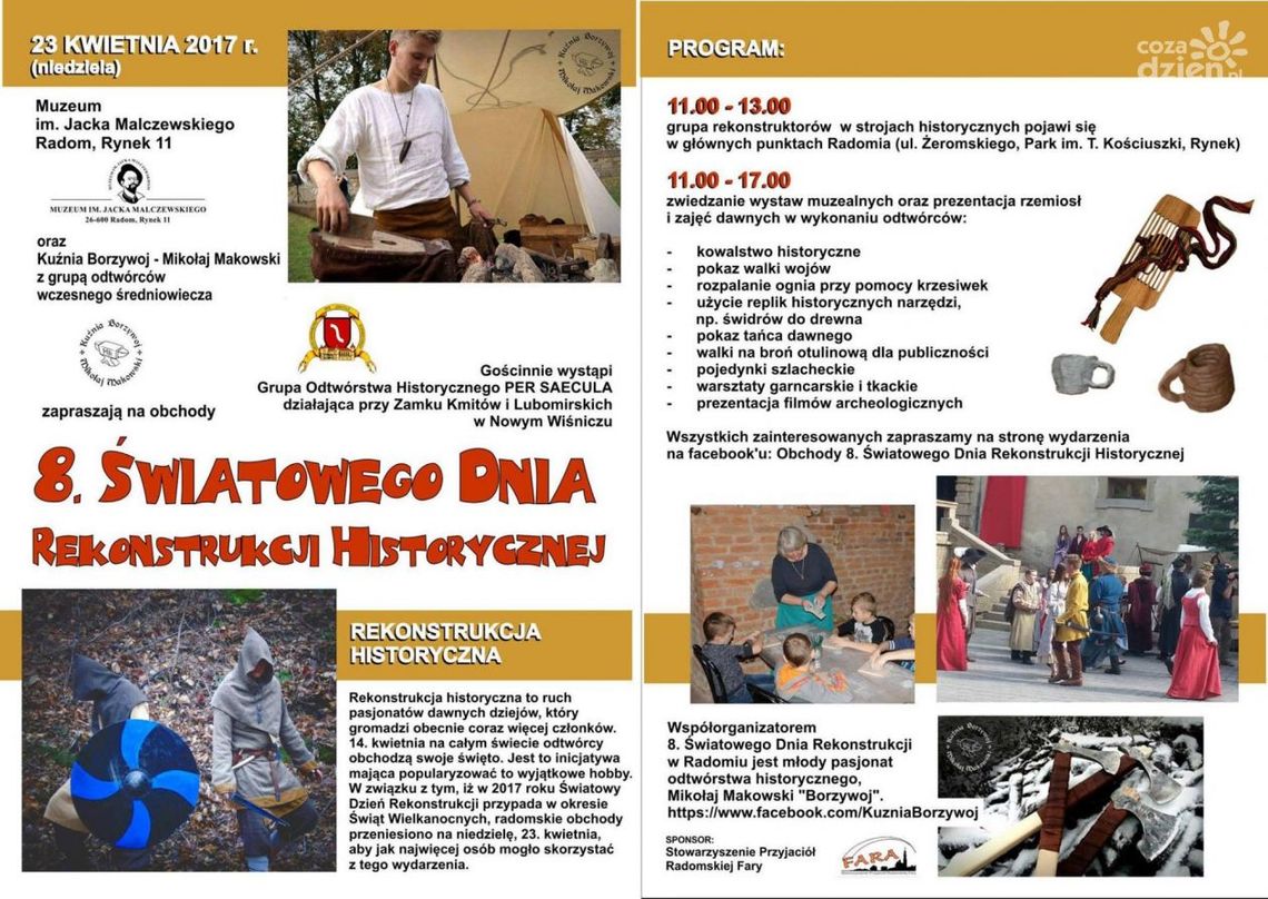 8. Światowy Dzień Rekonstrukcji Historycznej 8. Światowy Dzień Rekonstrukcji Historycznej