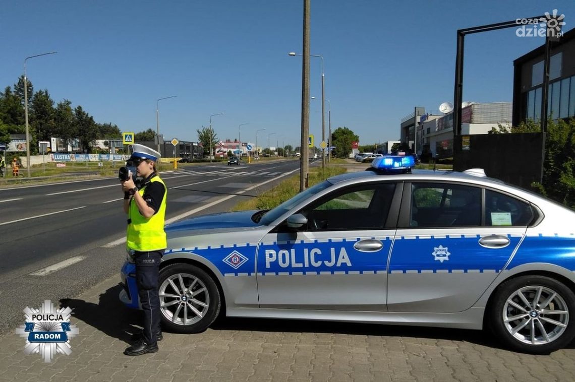 90 kierowców złapanych za prędkość