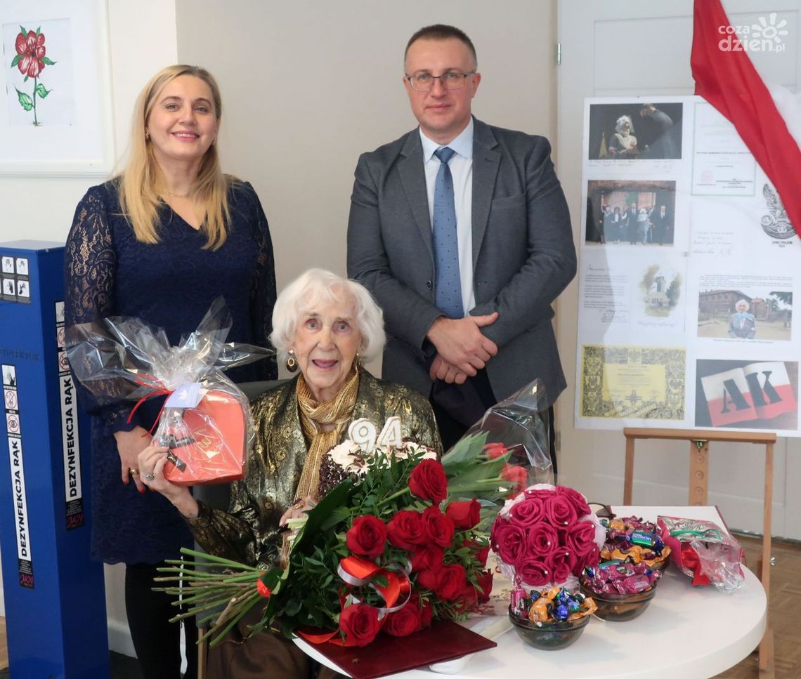 94. urodziny kombatantki z Radomia 94. urodziny kombatantki z Radomia