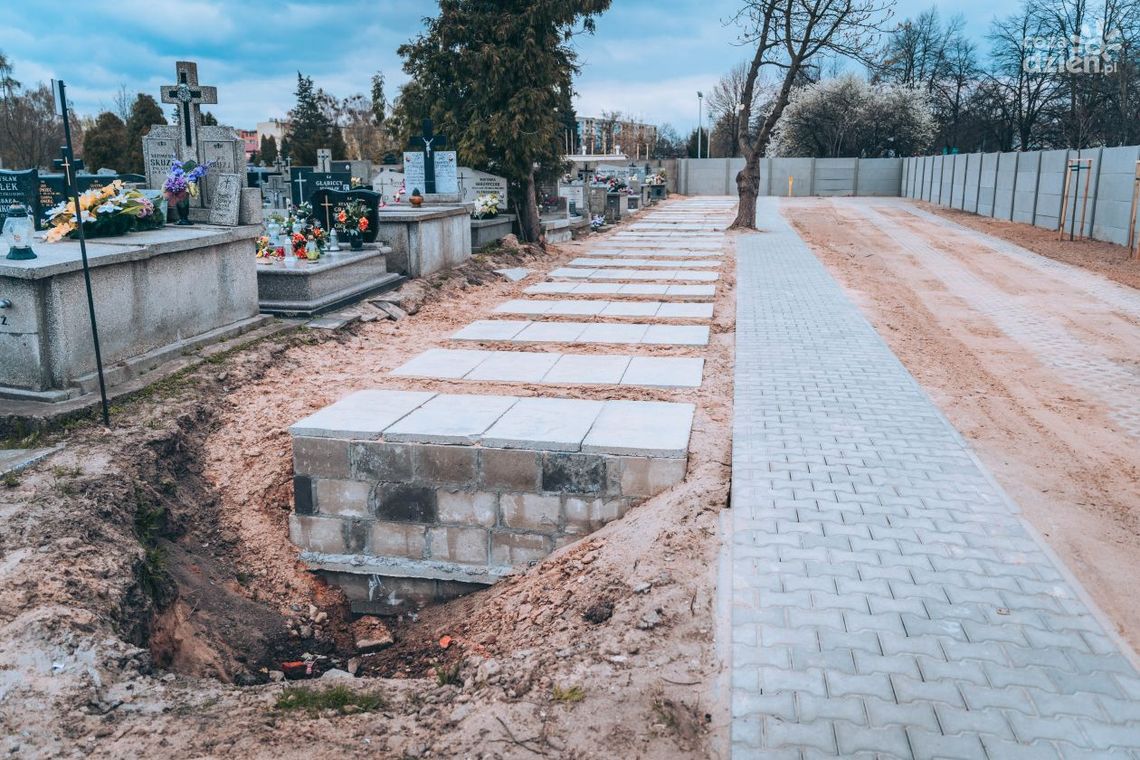 A jednak 100 nowych grobów na Limanowskiego