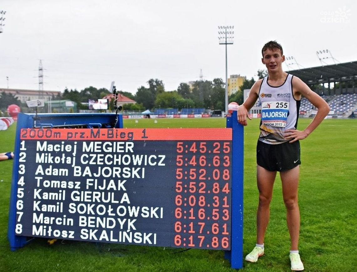 Adam Bajorski radomskim pierwszym medalistą mistrzostw Polski U20 Adam Bajorski radomskim pierwszym medalistą mistrzostw Polski U20