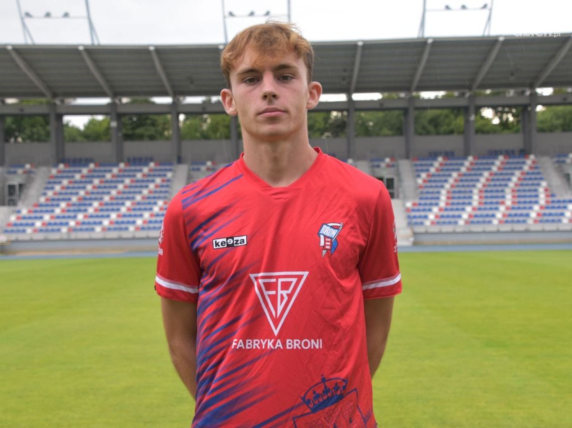 Adrian Olpiński nowym napastnikiem Broni Radom