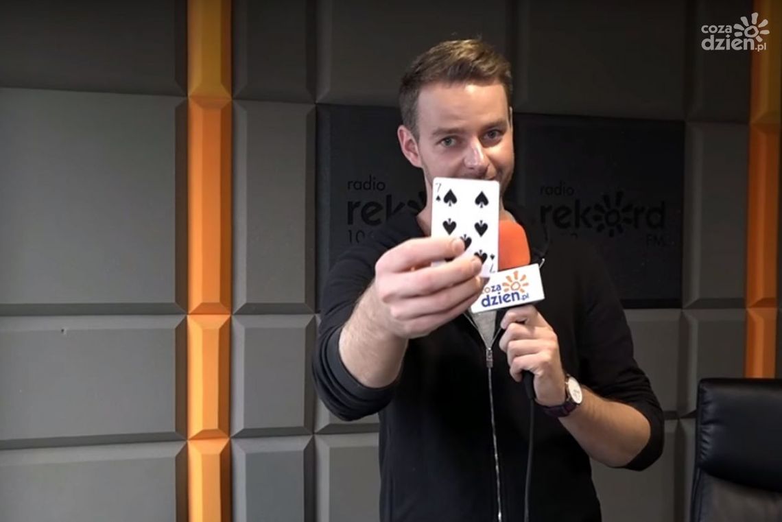 Adrian Pruski - rozmowa w studiu lokalnym Radia Rekord