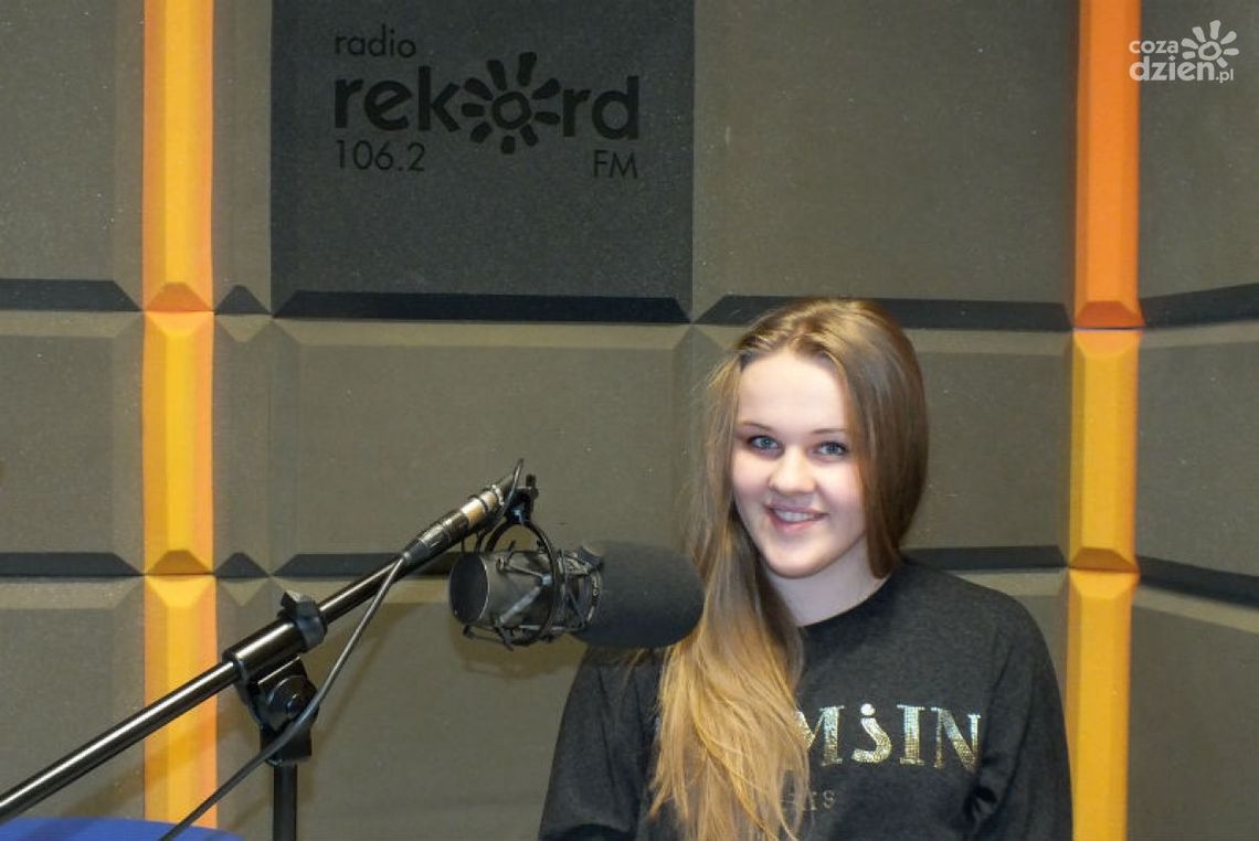 Agata Kaczmarska - rozmowa w studiu lokalnym Radia Rekord